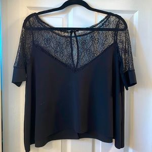 Black Zara top